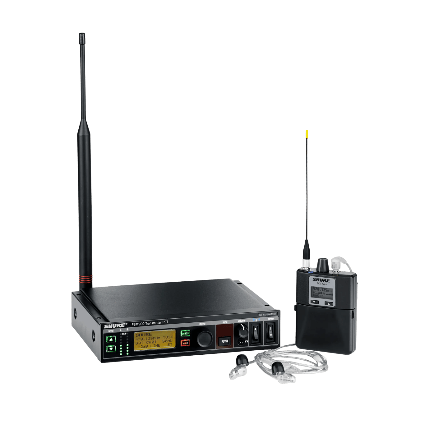 Shure PSM 900 vezeték nélküli fülmonitor rendszer